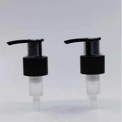 Polypropylene 24/410 Black Lotion Dispenser Pump For PET Bottle