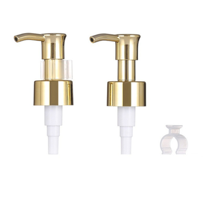 24MM Gold Lotion Dispenser Pump Aluminum Perfume Sprayer