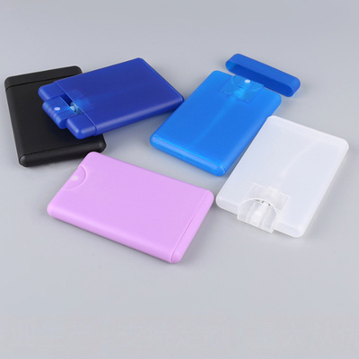 20Ml 30ML Plastic Credit Card Sprayer For Perfume White Black Pink Blue