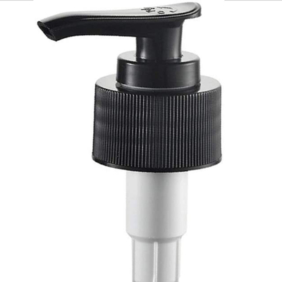 Polypropylene 24/410 Black Lotion Dispenser Pump For PET Bottle