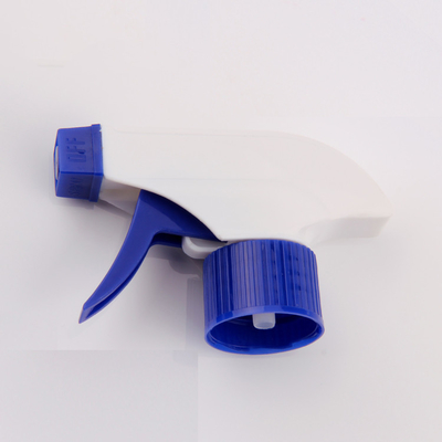 Blue White 28mm Spray Trigger ODM Spray Bottle Trigger Heads