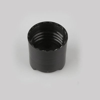 28/410 Cosmetic Bottle Caps Black Plastic Bottle Screw Caps No Leakage