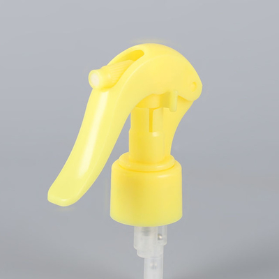 Yellow 28/410 24/410 Mini Trigger Sprayer For Plastic Bottle
