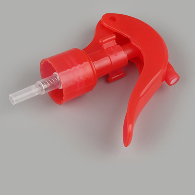 Red 24MM Mini Trigger Sprayer With Tube Chemical Resistant