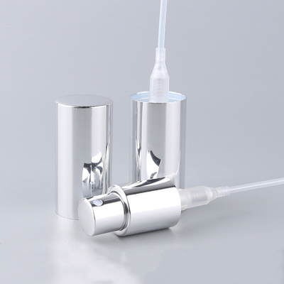 18mm 20mm Full Cap Silver Mist Fine Pump Sprayer For Cosmetic