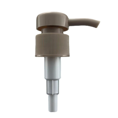 Brown Lotion Dispenser Pump PP 24MM Spray Bottle Pump