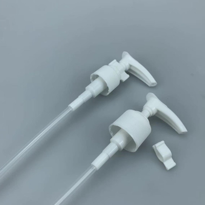 Normal Plastic White 24mm Lotion Dispenser Pump For Cans