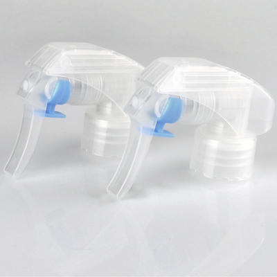Transparent 24MM Chemical Resistant 	Plastic Trigger Sprayer For Plastic Bottle