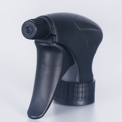 PP Black 24MM Plastic Spray Nozzle Trigger White Prevent Water Leakage