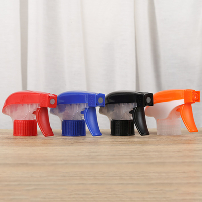 28MM Plastic Foaming Trigger Spray Head Red Blue Black Orange