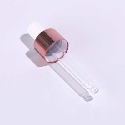 Rose Gold Frosted Eye Dropper Bottles 3ml 5ml 10ml 15ml