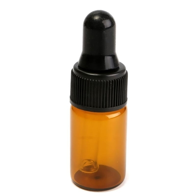 5ml Essential Oil Bottles Brown Small Glass Dropper Bottles