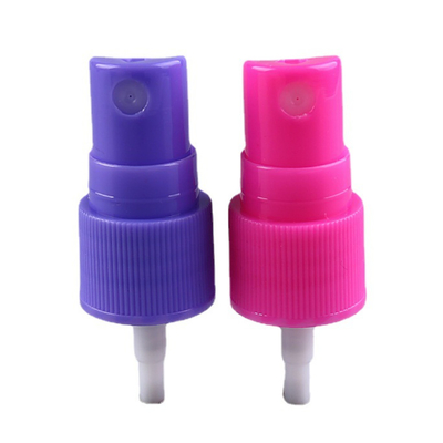 Purple Red Fine 28mm Mist Spray Pump Sprayer With Negotiation Tube