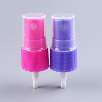Purple Red Fine 28mm Mist Spray Pump Sprayer With Negotiation Tube