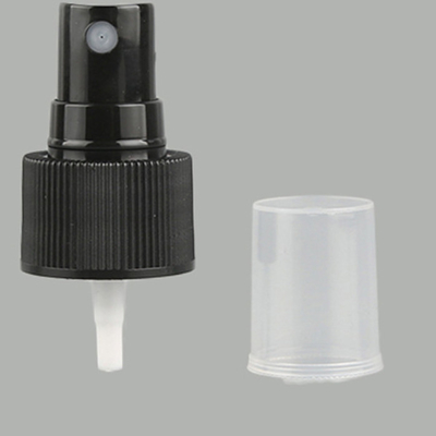 PET Bottle Pink Black 24MM Cosmetic Mist Sprayers Pump With Tube