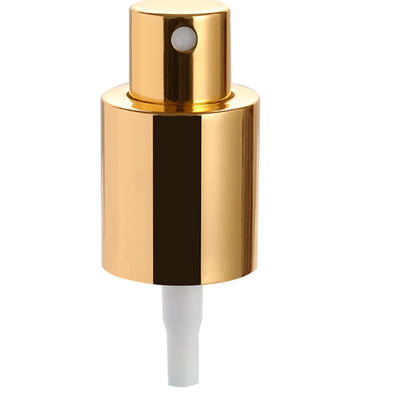 24mm High Gold Aluminum Mist Sprayer For Plastic Bottle