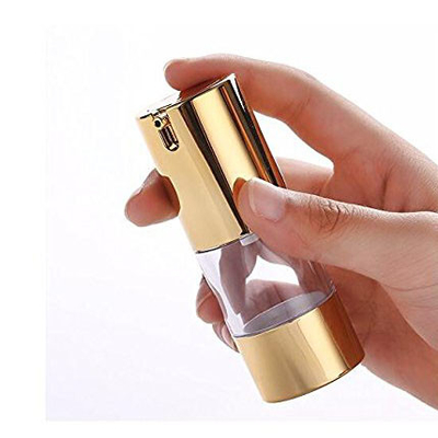 Plastic AS 50ml 30ml 15ml Airless Pump Bottles For Cosmetics