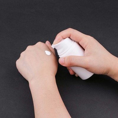 Lotion PP Airless Pump Bottle 50ml With Screen Printing