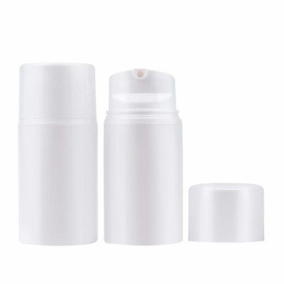 Lotion PP Airless Pump Bottle 50ml With Screen Printing