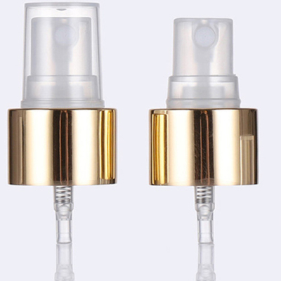 Aluminum 24mm Perfume Gold Fine Mist Sprayer ODM Color