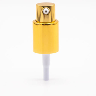 Gold Aluminum Foam 18 410 Mist Pump Sprayer For PET Bottle