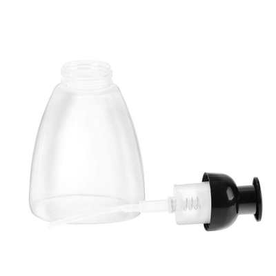 PET Lotion 500ml Soap Dispenser Bottle With Black Pump ODM