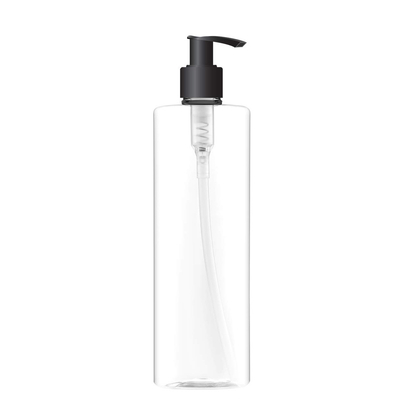 Brown Blue PET 200ML Refillable Lotion Container With Pump For Liquid