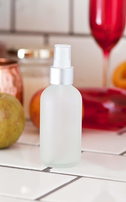 PET 50ml Cosmetic Spray Bottle Containers With 24MM Pump