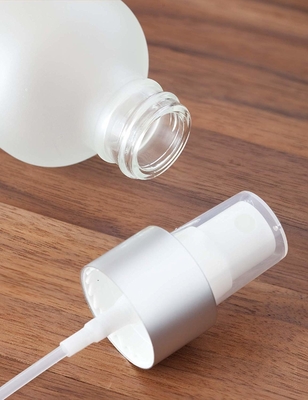 PET 50ml Cosmetic Spray Bottle Containers With 24MM Pump